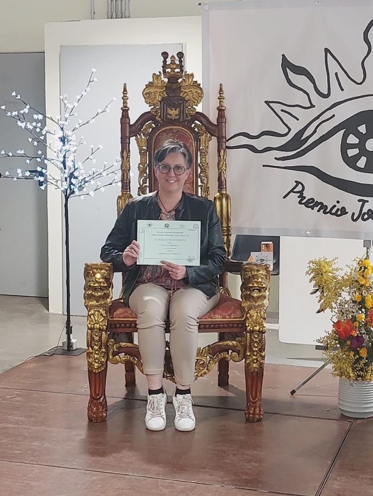 Immagine della premiazione IV edizione del Concorso Internazionale Premio Alejandro Jodorowsky - Città di Vigone.